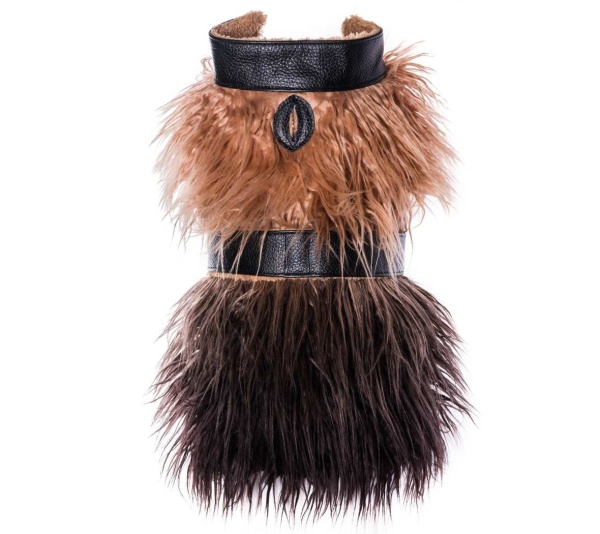 Wildest One - Mink Faux-Fur Vest - XS