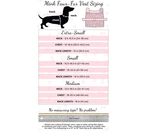 Wildest One - Mink Faux-Fur Vest - XS