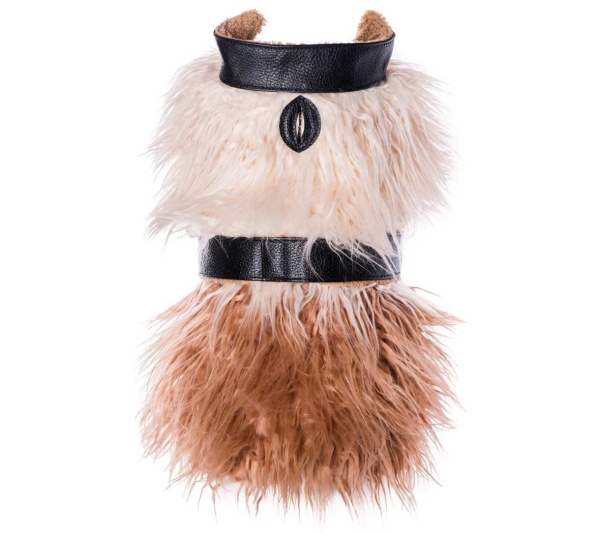 Wildest One - Mink Faux-Fur Vest - Medium