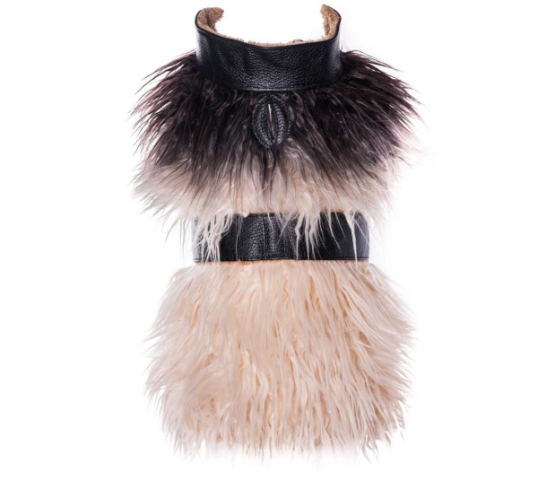 Wildest One - Mink Faux-Fur Vest - Medium