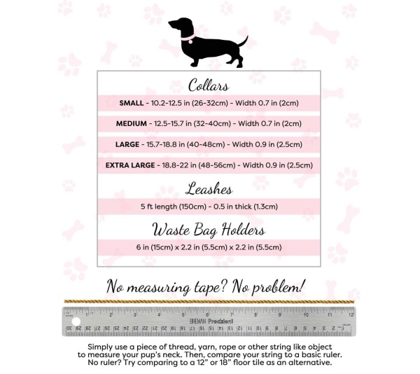 Melting Hearts - Dog Collar  - Small