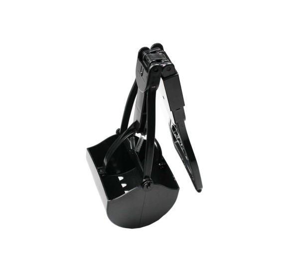 Black - Pet Pooper Scooper - Long-Handled