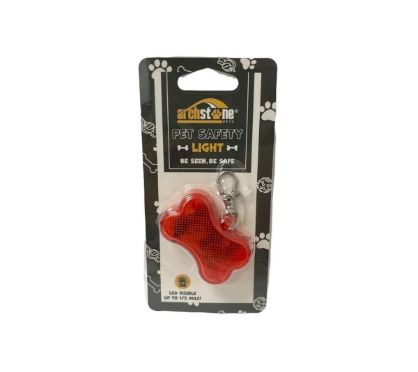 Pet Safety Light (Flashing Collar Accessory & Night Walking Attachment)