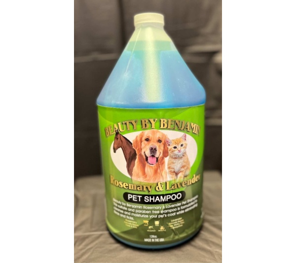 Blue - Rosemary and Lavender Pet Shampoo - 128 oz