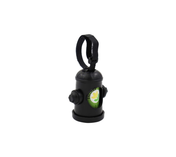 GREEN - The Original Poop Bags Hydrant Dispenser - 15 Bags