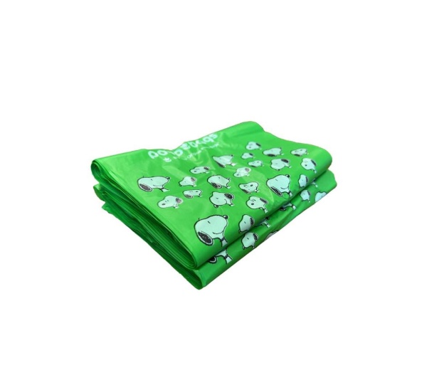 BLACK/GREEN - USDA Biobased Peanuts Handle Tie - 120 Bags