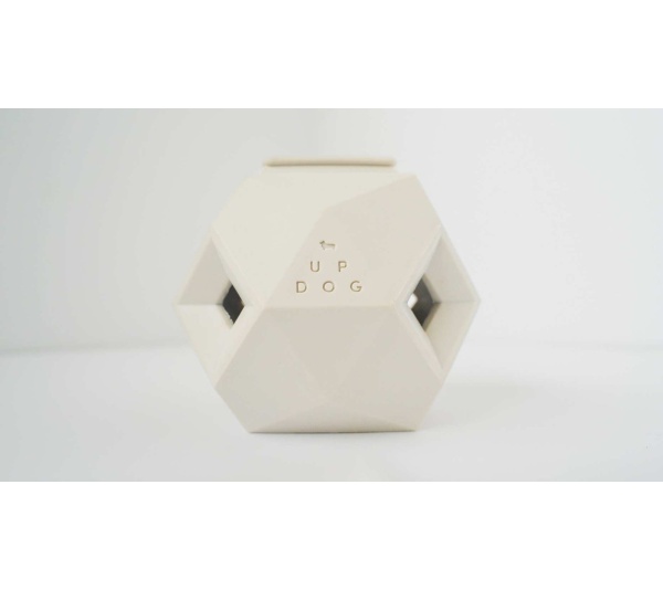 Light Grey - The Odin - Modern Treat Dispensing Dog Puzzle