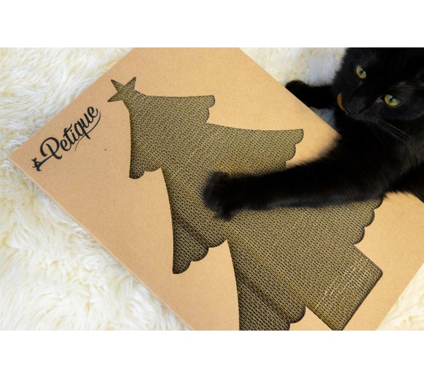 Christmas Cat Scratch Board