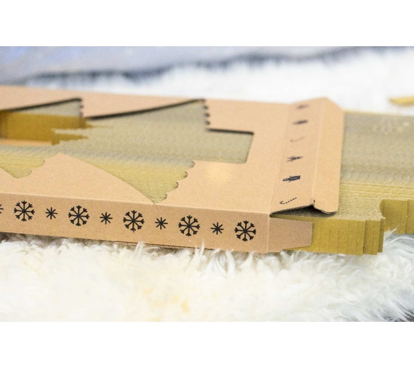 Christmas Cat Scratch Board