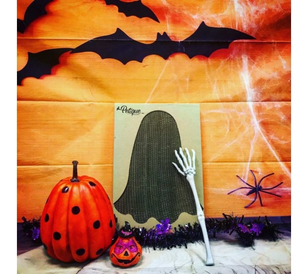 Ghost Cat Scratch Board