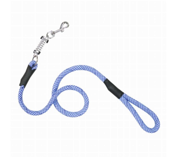 Elektric Blue - Tug Control Leash with Reflectors & Shock Absorber - Small