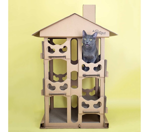 Feline Chateau Cat House