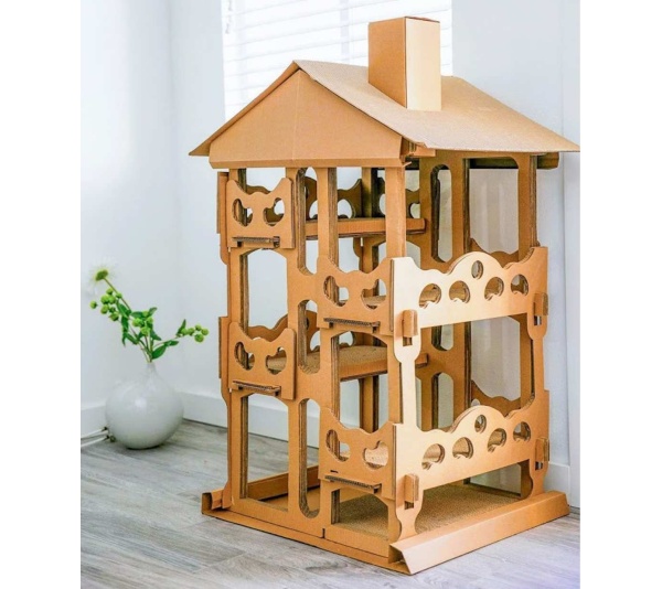 Feline Chateau Cat House