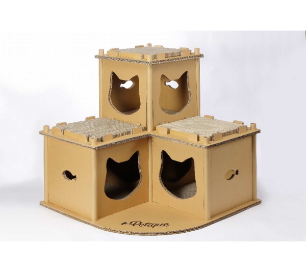 1 - Feline Penthouse Cat House