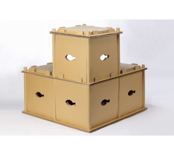 1 - Feline Penthouse Cat House