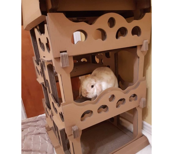 Feline Chateau Cat House