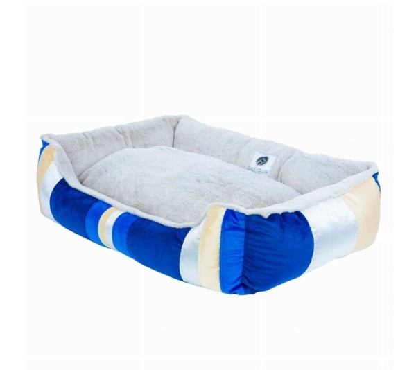 Golden Waves Reversible Pet Bed - MEDIUM