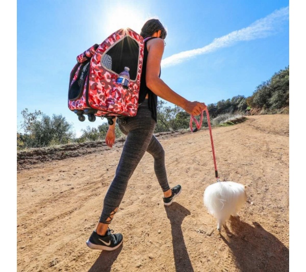 Pink Camo - 5-in-1 Pet Carrier