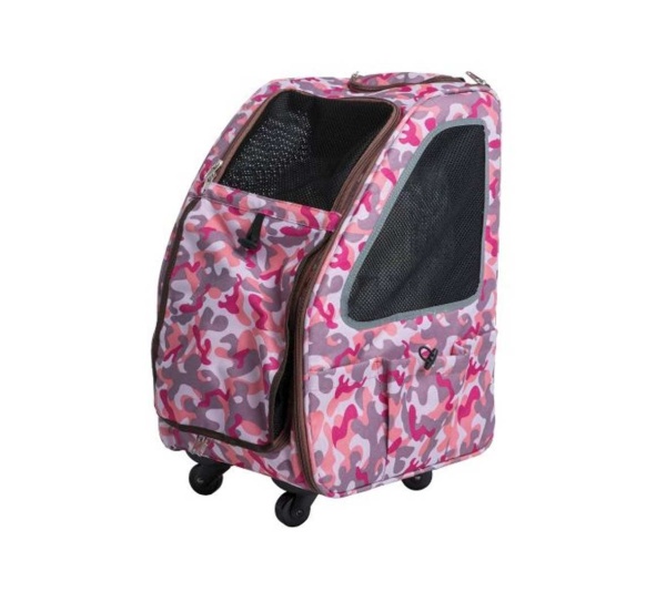 Pink Camo - 5-in-1 Pet Carrier