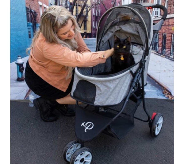 State Grey - Glacier Pet Stroller