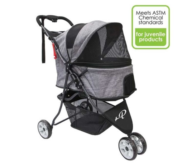State Grey - Glacier Pet Stroller