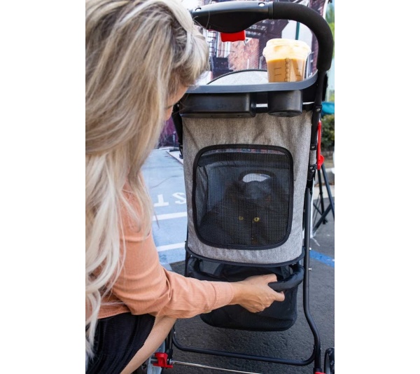 State Grey - Glacier Pet Stroller
