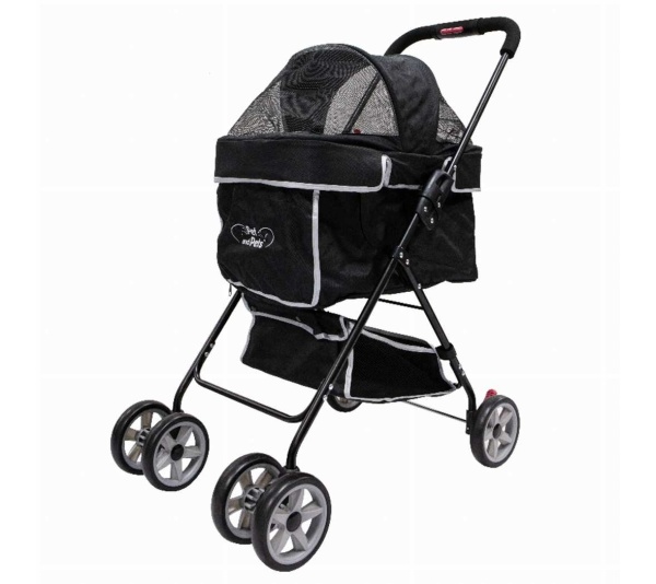 Black - Pet and Pets Swift Pet Stroller