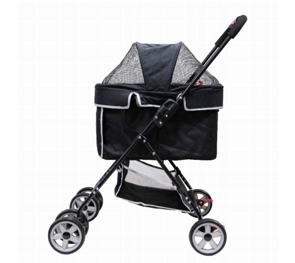 Black - Pet and Pets Swift Pet Stroller