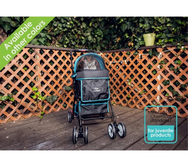 Turquoise - Pet and Pets Swift Pet Stroller