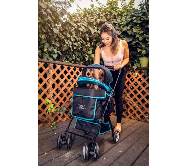 Turquoise - Pet and Pets Swift Pet Stroller