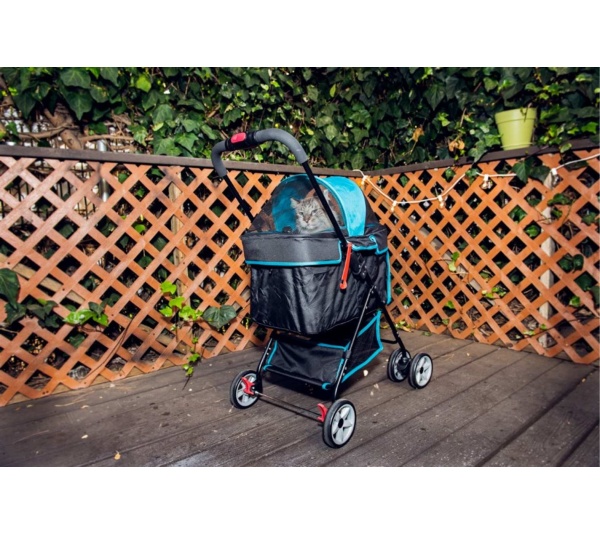 Turquoise - Pet and Pets Swift Pet Stroller