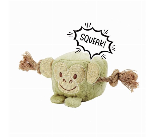 Cute Chunky Monkey Pet Toy