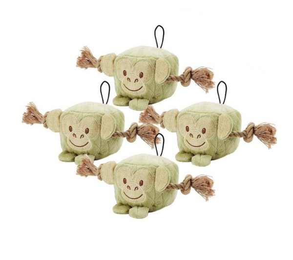 Cute Chunky Monkey Pet Toy