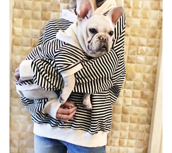 Black -  Black Stripe - Matching Pet and Owner Clothing Set -   XL