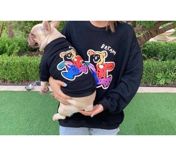 Black - Teddy Bear - Matching Pet and Owner Clothing Set -   2XL