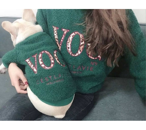 Green - Vog Colour - Matching Pet and Owner Clothing Set -   2XL