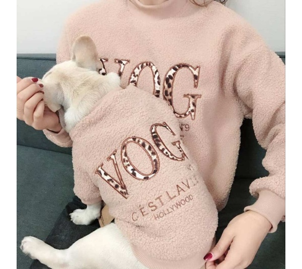 Beige - Vog Colour - Matching Pet and Owner Clothing Set -   3XL