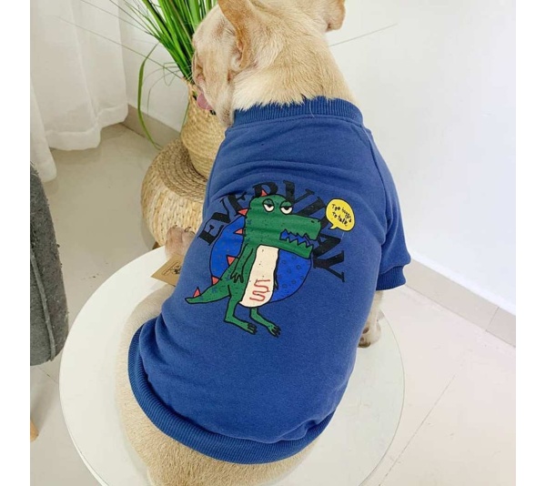Blue - Everyday Dinosaur - Matching Pet and Owner Clothing Set -   3XL