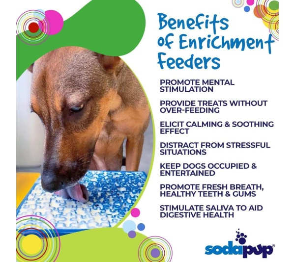 Pink - Jigsaw Design eMat Enrichment Lick Mat