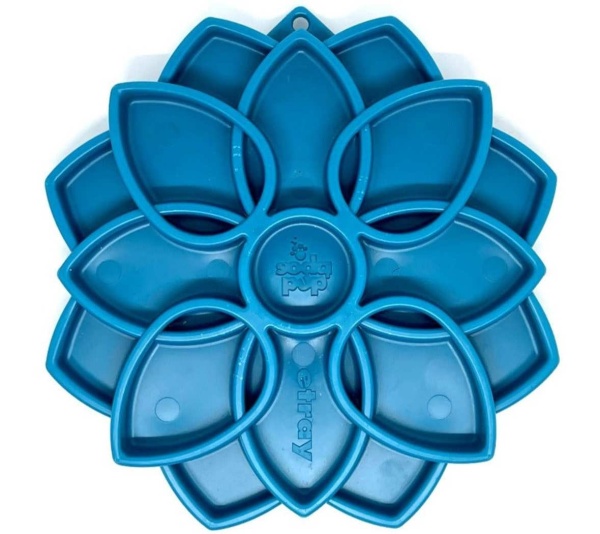 Blue  - Mandala Design eTray Enrichment Tray for Dogs