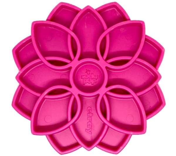 Pink  - Mandala Design eTray Enrichment Tray for Dogs