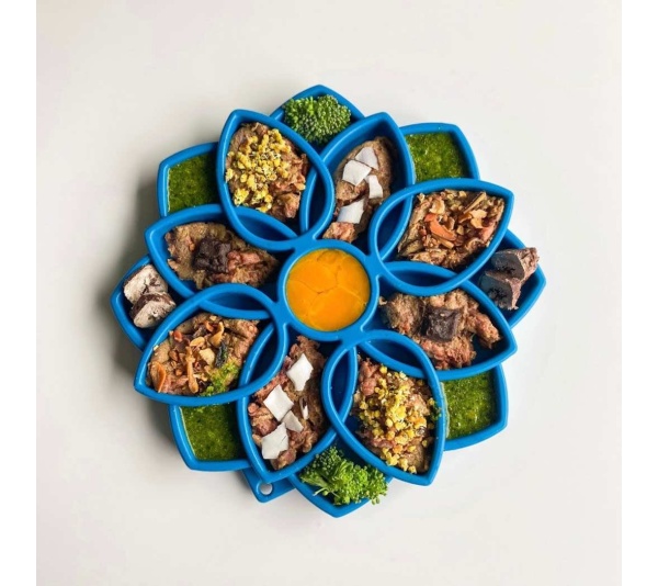 Yellow - Mandala Design eTray Enrichment Tray for Dogs