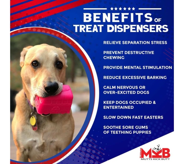 Green - MKB Surf's Up! Retro Van  Durable Chew Toy & Treat Dispenser