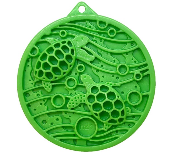 Green - Nylon eCoin Durable Enrichment Snacking Coin
