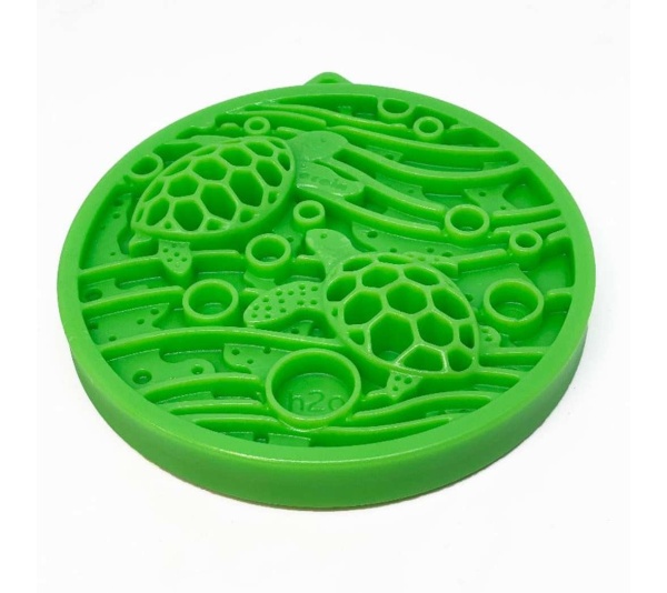 Green - Nylon eCoin Durable Enrichment Snacking Coin