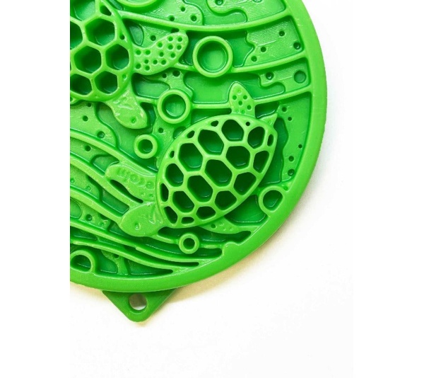 Green - Nylon eCoin Durable Enrichment Snacking Coin