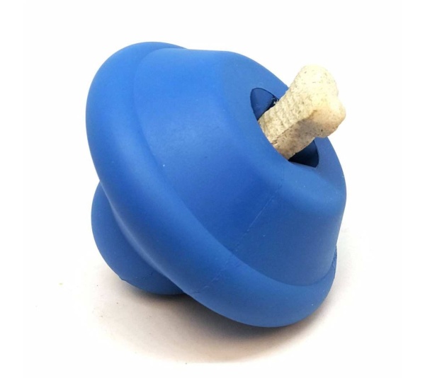 SN Flying Saucer Durable Rubber Chew Toy & Treat Dispenser - Large