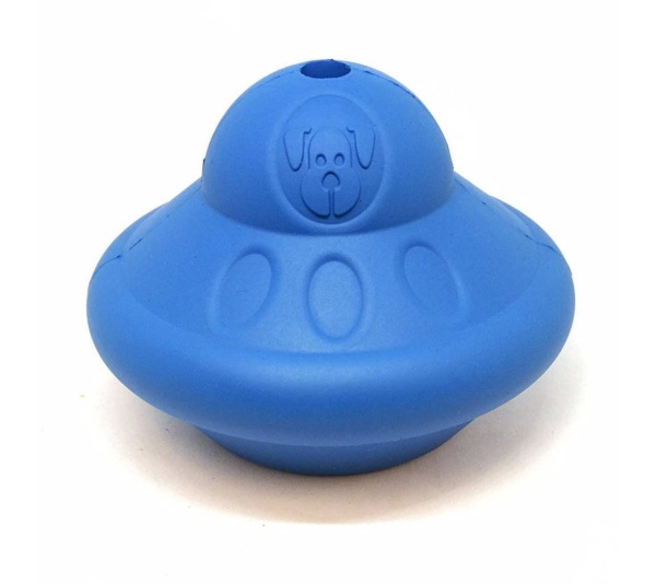 SN Flying Saucer Durable Rubber Chew Toy & Treat Dispenser - Large