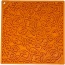Orange - Zombie Design Emat Enrichment Lick Mat