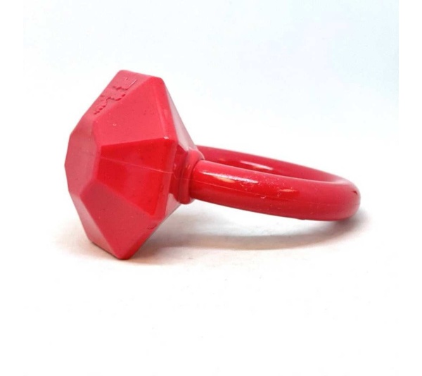 Diamond Ring Durable Teething Ring for Puppies and Aggressive Chewers